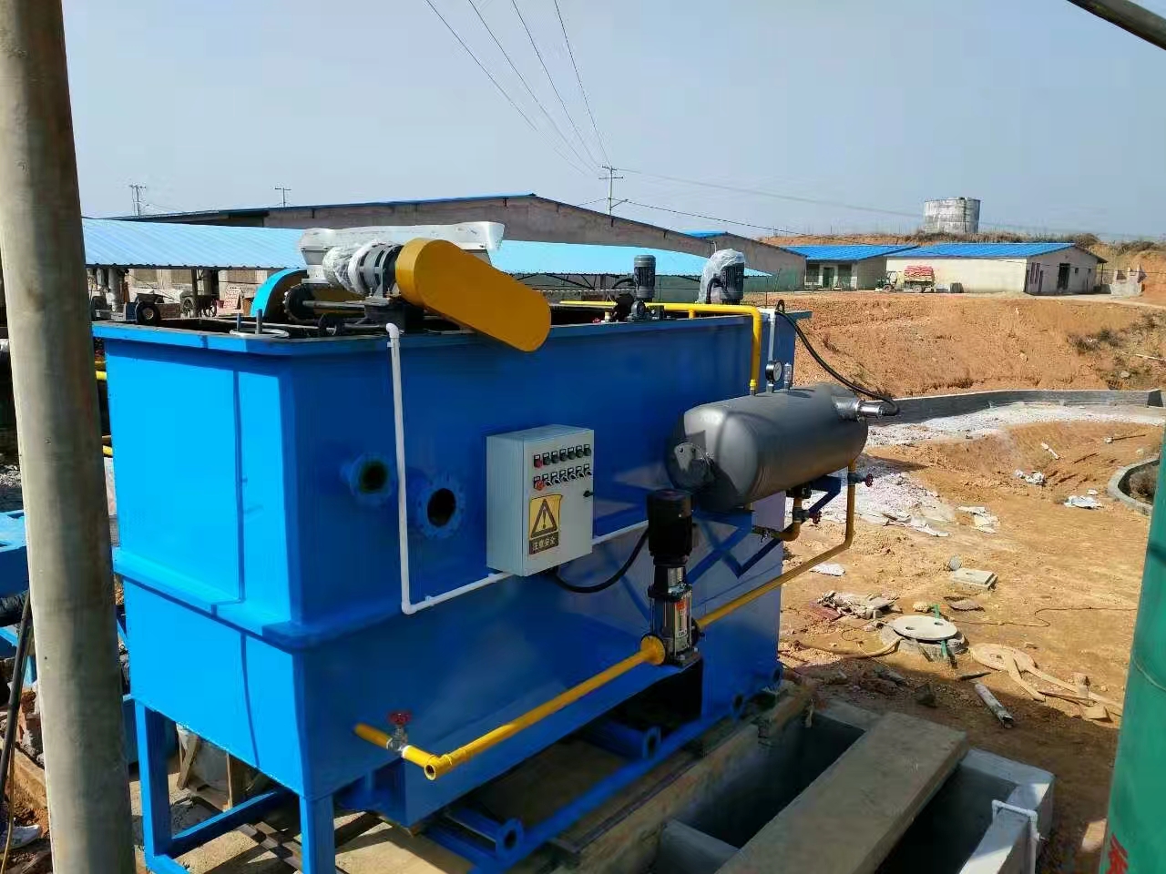 養殖污水SS，氨氮高效去除設備